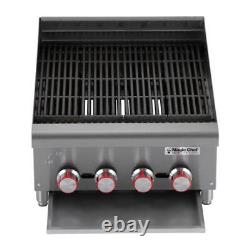 Magic Chef Electric Griddle Countertop Radiant Char Broiler StainlessSteel Grill