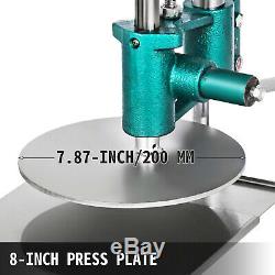 Manual Pastry Press Machines Stainless Steel 7.8 Cake Pizza dough Bread Press