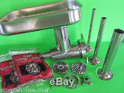 Meat Grinder attachment for Hobart 4212 4812 a200 h600 d300 h660 a120 + EXTRAS