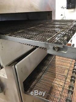 Middleby Marshall Ps 360q's Double Stack Natural Gas Conveyor Pizza Ovens