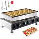 Mini Dutch Pancake Baker 50pcs Commercial Waffle Maker Machine 1.8in Nonstick