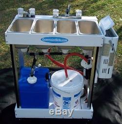 Mobile Concession Sink. Standard Propane. Portable sink. From Concessionsinks