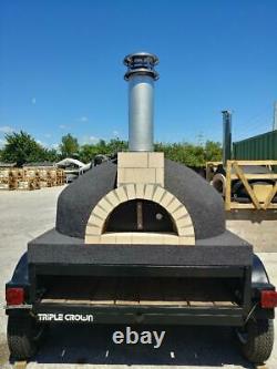 Mobile Wood Fired Pizza Oven Pizza Trailer