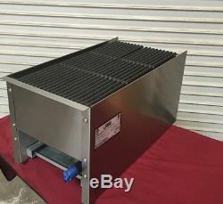NEW 12 Lava Rock Char Broiler Grill Gas Stratus SCB-12 4095 Commercial Cook NSF