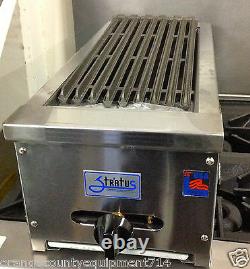 NEW 12 Radiant Char Broiler Gas Grill Stratus SRB-12 #1051 Burger Steak BBQ USA