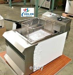 NEW 2.5 Gallon Electric Deep Fryer Counter Top Model FY11 Single Basket 220V