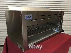 NEW 24 Infrared Cheese Melter Horizontal Gas Broiler Stratus SCM-24 #3275 Food