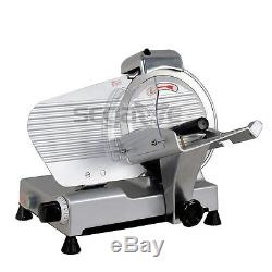 NEW 240W 10 Kitchen Deli Meat Slicer Electric 600RPM Cheese Food Slice Machine