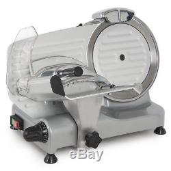 NEW 250W 10 Kitchen Deli Meat Slicer Electric 550RPM Cheese Food Slice Machine