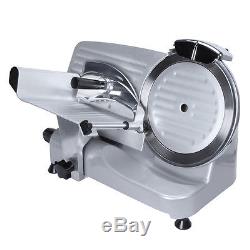 NEW 250W 10 Kitchen Deli Meat Slicer Electric 600RPM Cheese Food Slice Machine