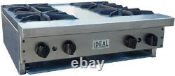NEW 30 Commercial Hot Plate Counter by Ideal. Made in USA. NSF & ETL approved