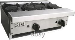 NEW 30 Commercial Hot Plate Counter by Ideal. Made in USA. NSF & ETL approved