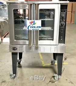 NEW 38 x 57 Commercial Gas Convection Oven 54,000 BTU Restaurant Kitchen NSF