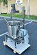 New 40l Steam Kettle Mixer Hand Crank Tilt Natural Gas And Electric Stirrer