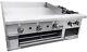 New 48 Counter Combination Griddle & Hot Plate By Ideal. Made In Usa. Nsf & Etl