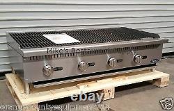 NEW 48 Radiant Broiler Reversible Cast Iron Grates NSF Atosa ATRC-48 #2542