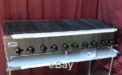 NEW 60 Radiant CharBroiler Grill Stratus SRB-60 Commercial Restaurant USA #1258