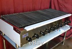 NEW 60 Radiant CharBroiler Grill Stratus SRB-60 Commercial Restaurant USA #1258