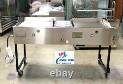 NEW 66 Taco Carts Hot Dog Burger Fries Comal Commercial Model G24W1G24 Catering