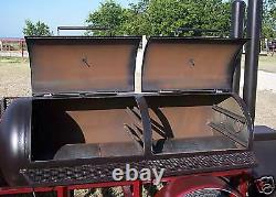 NEW BBQ pit smoker and Charcoal grill Trailer