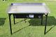 New Concord Stainless Steel 36 X 22 Flat Top Grill With Triple Burner Stand Stove