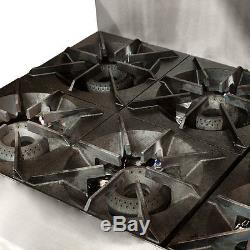 NEW! Commercial 10 Burner 60 Gas Range with Two 26 1/2 Standard Ovens