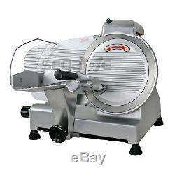 NEW Commercial 240w Electric Meat Slicer 10 blade high-efficiency CE approved