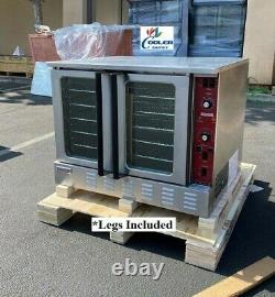 NEW Commercial Electric Convection Oven Full Size with Legs Kitchen NSF ETL 240V