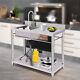 New Compartment Commercial Sink Kitchen Stainless Steel Utility Sink Prep Table