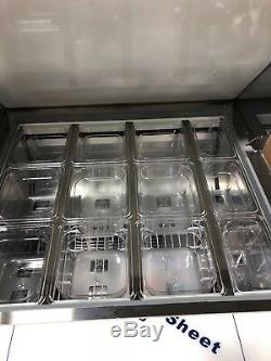 NEW CoolFront 27 1 One Door Mega Top Refrigerated Sandwich Prep Table NEW