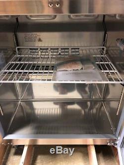 NEW CoolFront 27 1 One Door Mega Top Refrigerated Sandwich Prep Table NEW