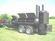 New Custom Bbq Pit Charcoal Grill Smoker Style Trailer