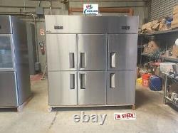 NEW Six door freezer AL46 Box Cooler RESTAURANT EQUIPMENT Commercial Kitchen