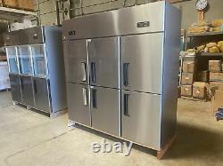 NEW Six door freezer AL46 Box Cooler RESTAURANT EQUIPMENT Commercial Kitchen