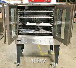 NEW coolerdepot COMMERCIAL SINGLE DECK ELECTRIC BAKING CONVECTION OVEN With LEGS