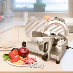 New 12 Blade Commercial Meat Slicer Deli Meat Cheese Food Slicer Industrial