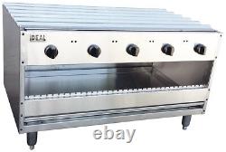 New 48 Over fire Infrared Broiler 5 Burners. Made in USA by Ideal PRICE REDUCED