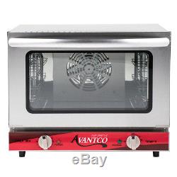 New Avantco Commercial Electric Convection Oven Countertop Restaurant Equipment