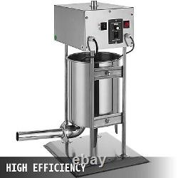 New Commercial Electric Sausage Filler Stuffer Meat 15L Vertical Machine