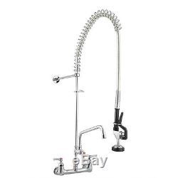 New Commercial Kitchen Restaurant Pre-Rinse Faucet Swivel with 12 Add-On Faucet