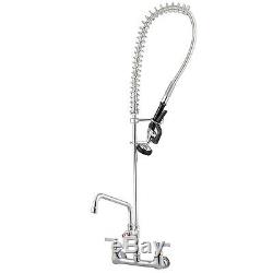 New Commercial Kitchen Restaurant Pre-Rinse Faucet Swivel with 12 Add-On Faucet