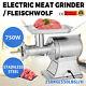 New Commercial Stainless Steel True 1hp Electric Meat Grinder