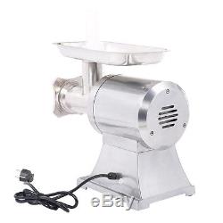 New Commercial Stainless Steel True 1HP Electric Meat Sauage Grinder No #12