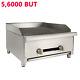 New Gas Radiant Commercial Restaurant Kitchen Countertop Charbroiler 56000 But