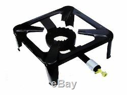New Large Cast Iron Gas LPG Burner Cooker Gas Boiling Ring Restaurant Catering