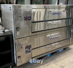 New Model BAKERS PRIDE Y600 Double stack Pizza Deck Natural Gas -Or Propane