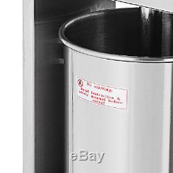 New Sausage Stuffer Vertical Stainless Steel 15L 33Lbs Pound Meat Filler