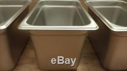 New! Small 3 Compartment 1/4 Pan Sink Set & Hand Wash for Concession Stand