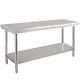 New Stainless Steel Commercial Kitchen Work Food Prep Table 24 X 48