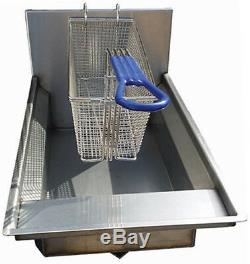 New. Taco Cart. 36 with Gyro (Pastor) Griddle & Fryer. Made in USA by Ekono